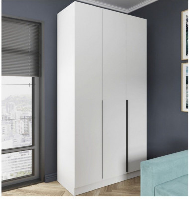 Шкаф Мадрид 1200 без зеркала белый