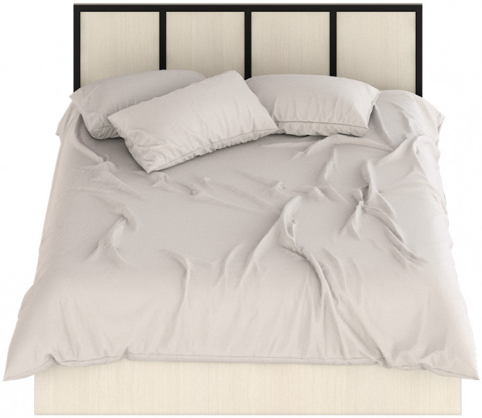 Сакура Кровать с ящиками 1400, цвет венге/дуб лоредо, ШхГхВ 143,5х203,5х80 см., сп.м. 1400х2000 мм., без матраса, основание есть, универсальная сборка