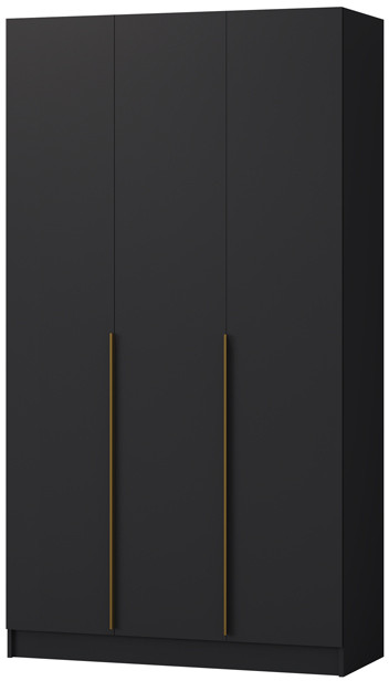 Шкаф Авангард 1200, черный