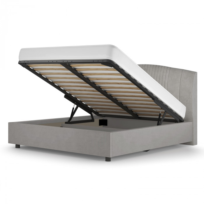 Кровать-12М с подъёмным основанием 1400 дым