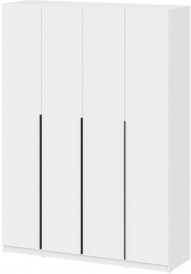 Шкаф распашной с наполнением (13 полок) ШК 5 (1600), Белый