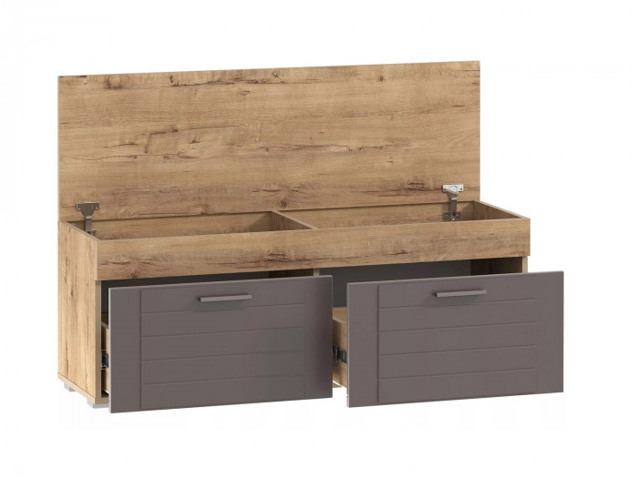 Прихожая Livorno 4 дуб бунратти / софт графит