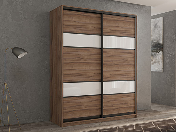 Шкаф-купе Кааппи 8 Орех Тьеполло 160х60х230 см