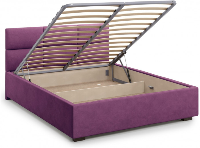 Кровать Bolsena 160 с подъемным механизмом, Velutto 15