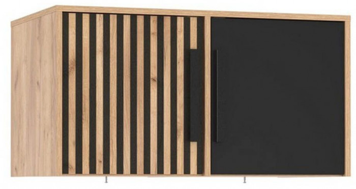 83.12 тумба Вегас Дуб золотой / Черный