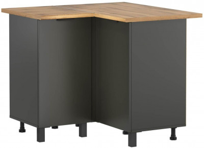 Венера стол угловой Диамант Серый