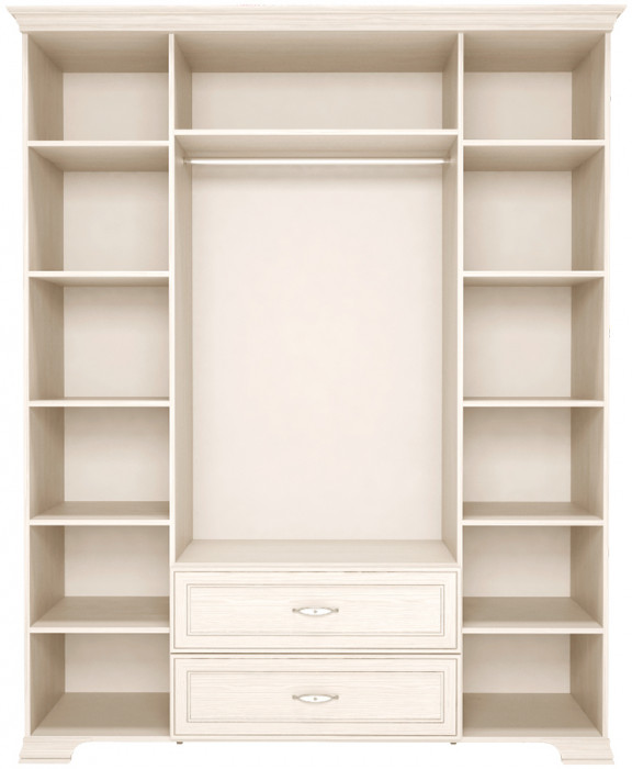 Шкаф для одежды 4-х дверный с ящиками Венеция 02