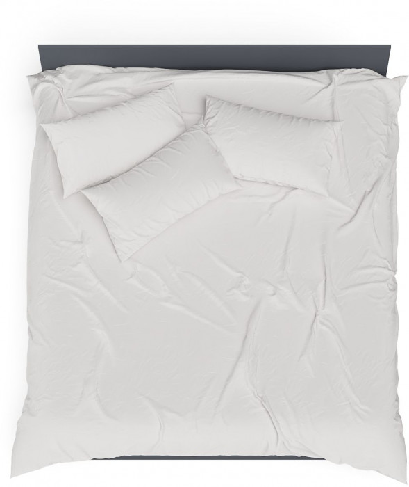 Мори Кровать с ящиками 1800, цвет графит/белый, ШхГхВ 183,5х203,5х70 см., сп.м. 1800х2000 мм., без матраса, основание есть