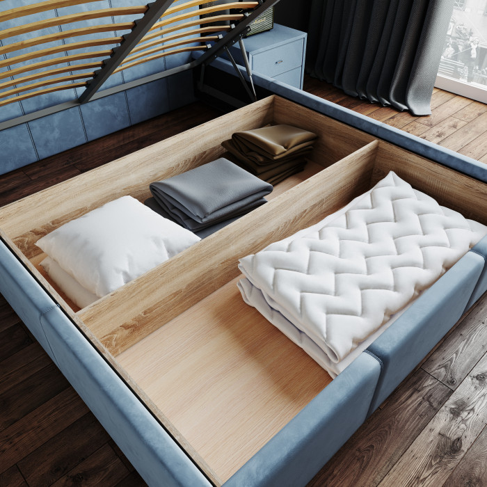 Рио Кровать интерьерная 160 атлантида квадрат, ПМ