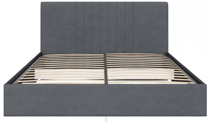 Кровать с латами Соло 180*200, Графит