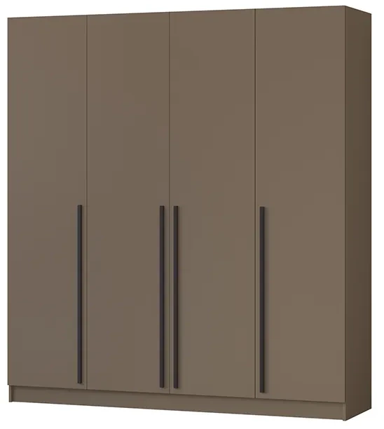 Шкаф Бастион 2000 с антресолью, Молочный шоколад