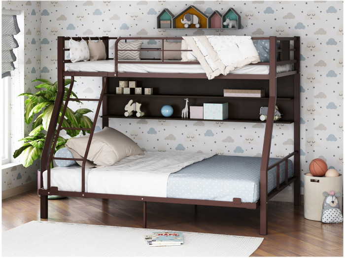 Двухъярусная кровать Гранада-1П 140 (Белый)