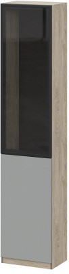Шкаф-пенал со стеклом Этна 35