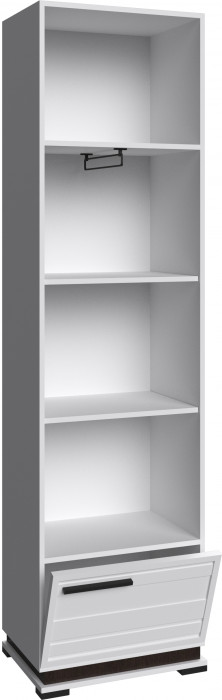 Модена Пенал МШ-31 белый/венге