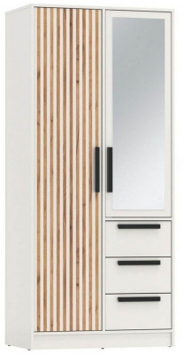 83.09 шкаф для одежды Вегас Белый