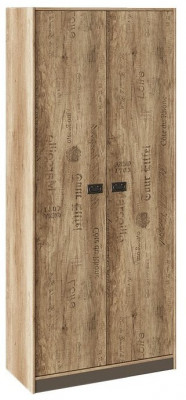 Пилигрим ТД-276.07.22 Шкаф для одежды (Дуб Каньон светлый, Фон серый)