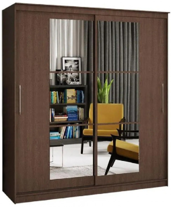 Шкаф-купе Элегант 3 1700 (Ясень шимо темный)