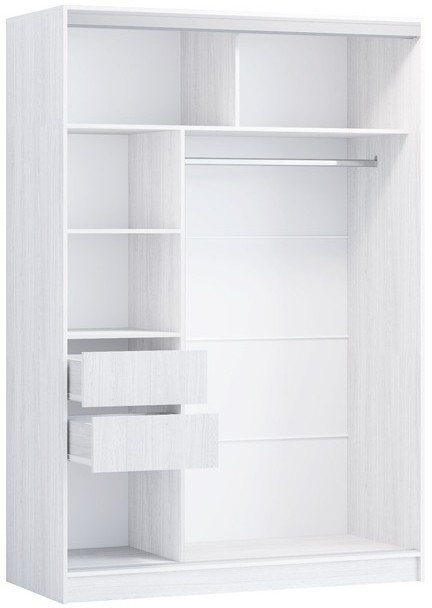 Шкаф-купе Альянс-10 ЛДСП 1700 (графит)