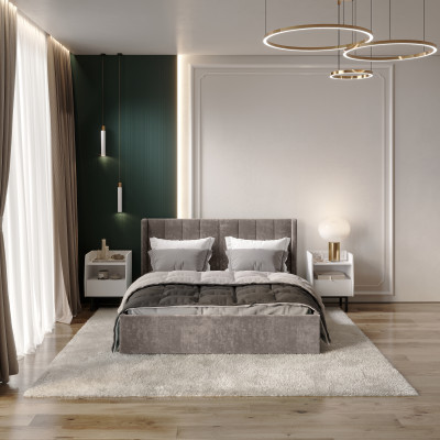 Кровать с подъемным механизмом Версаль КР-13 (1,4м), Маренго