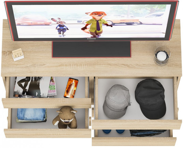 Мори Комод МК1200.6, дуб сонома