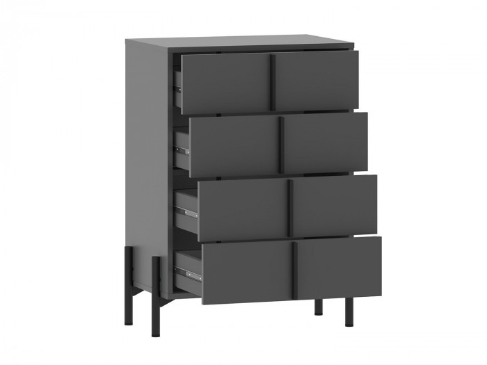 НМ 040.29 комод Тео Антрацит