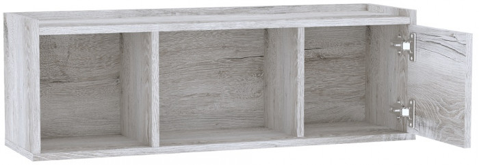 Полка навесная Флекс 11 Дуб Шавиниган