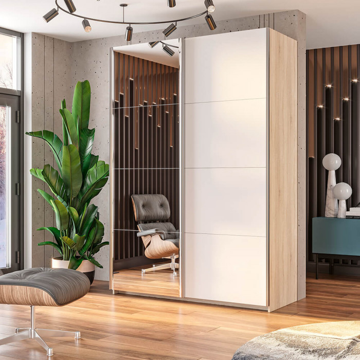 Fortune-2  1400_400/400/600 сонома/сонома+белый+з.№1