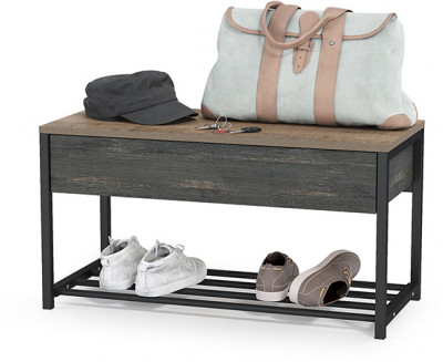 Трувор 13.241.03 Тумба для обуви, дуб гранж песочный/интра