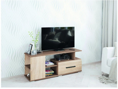 Тумба ТВ Парус-4 ясень шимо/дуб сонома