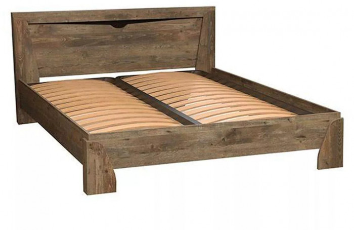 Кровать 33.09 Лючия 1200 с ортопедическим основанием Кейптаун/венге