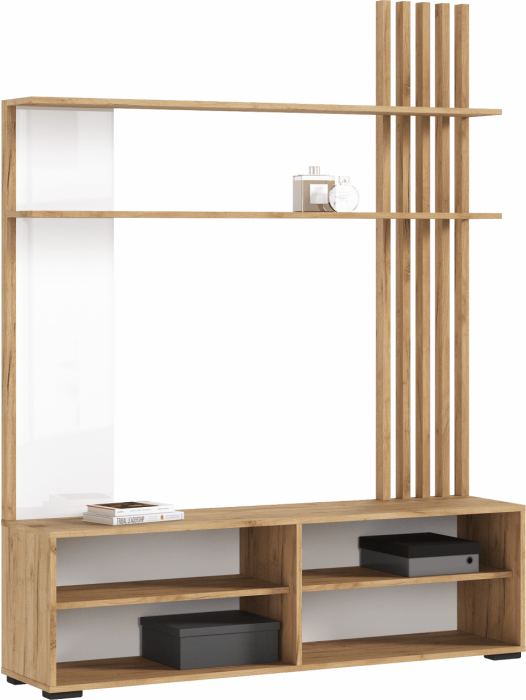 Роджина Гостиная, Крафт белый/Графит