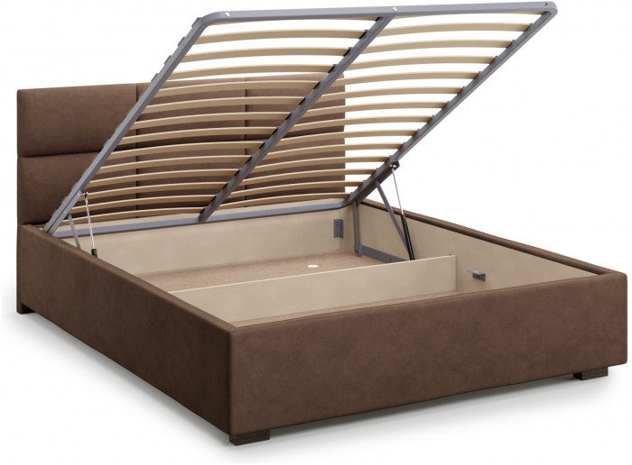 Кровать Bolsena 180 с подъемным механизмом, Velutto 23