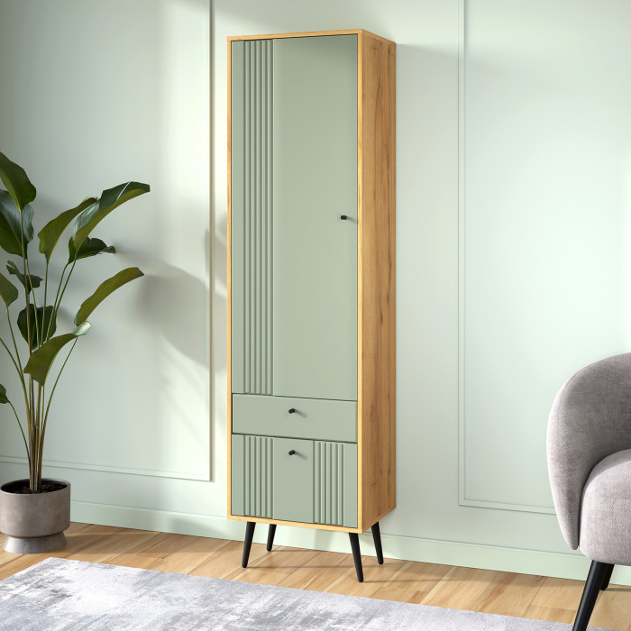 Шкаф-пенал Вега Саксония