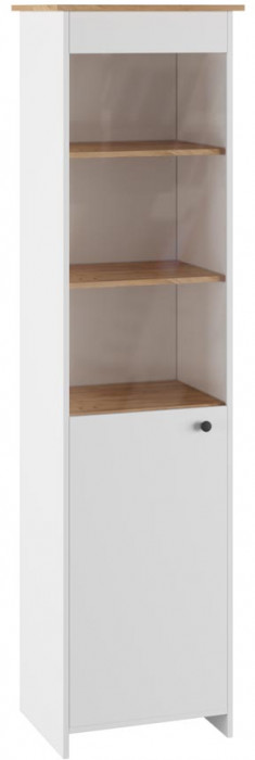 Шкаф с витриной Теодора, Белый