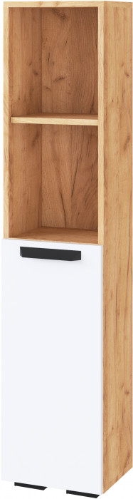 Модульный Офис Квартет-13, композиция 2, Дуб крафт золотой/Белый