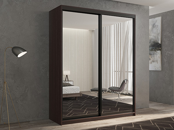 Шкаф-купе Кааппи 1 Венге 140х60х230 см