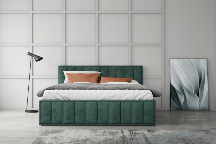 Кровать Лана 160, Графит софт