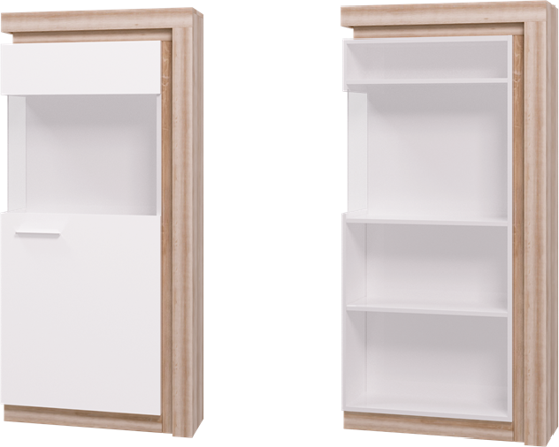 Шкаф-витрина Люмен 01