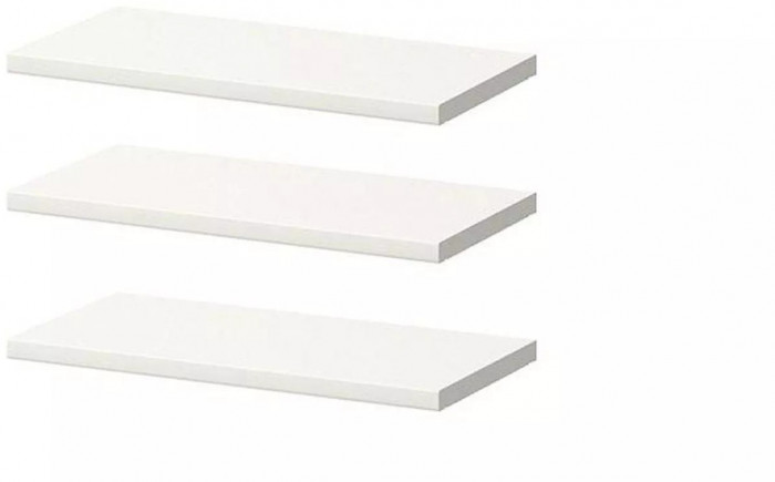 Полки узкие для шкафа 33.02 Лючия белый