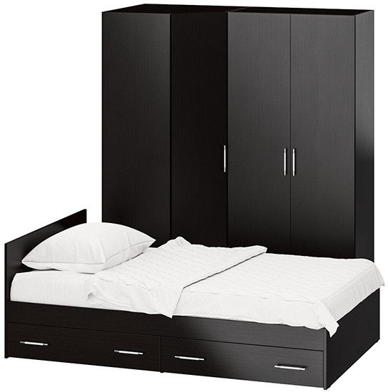 Спальня Стандарт 2-1200Я, венге