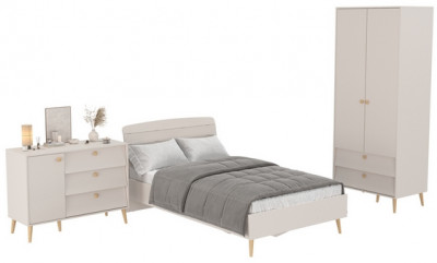 Афина Спальня 04-1200, кашемир серый