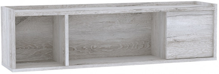 Полка навесная Флекс 10 Дуб Шавиниган