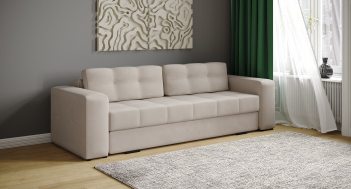 Диван раскладной Верден, бежевый