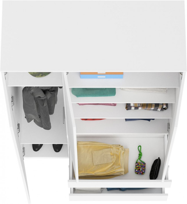 Мори Шкаф МШ1200.1, белый