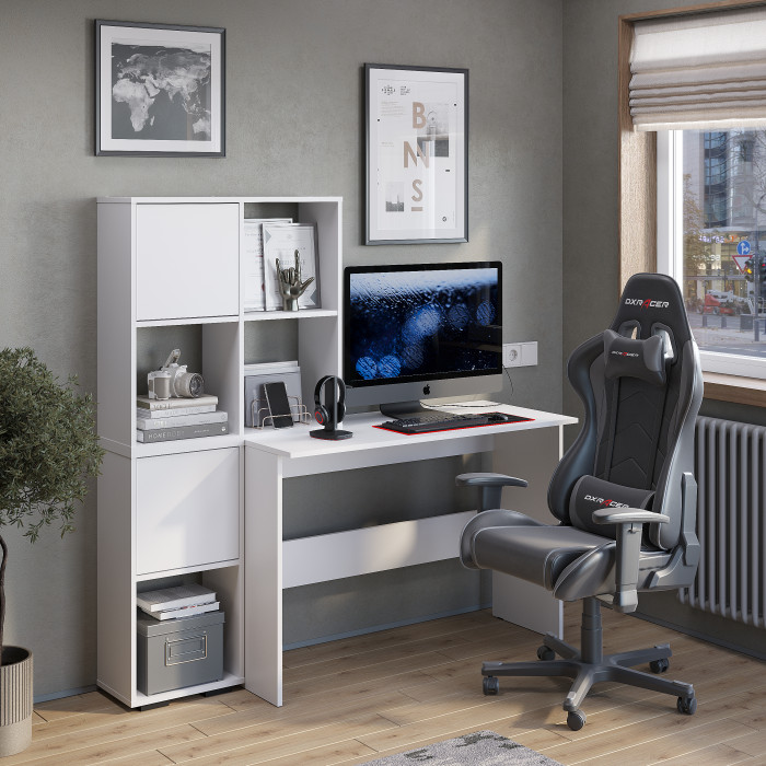 Стол письменный Берг ПС-01, Белый