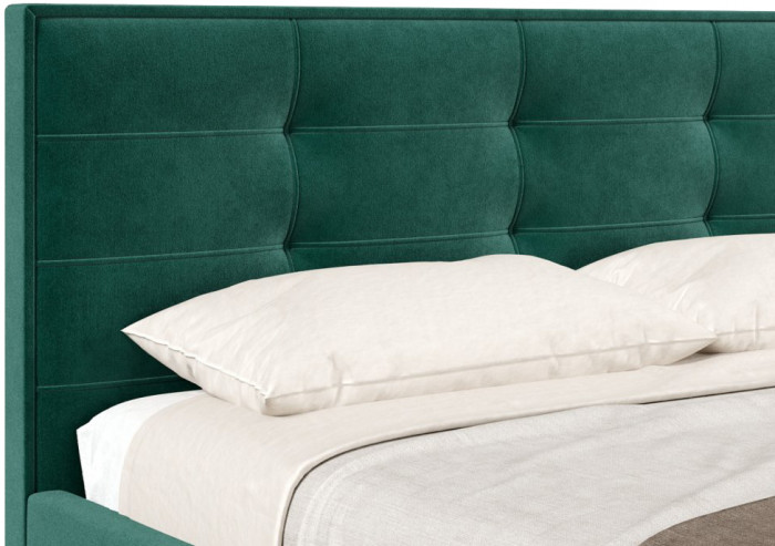 Кровать с подъёмным механизмом 1600 Римини, зеленый 626