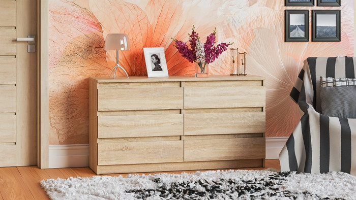 Мори Комод МК1380.6, дуб сонома