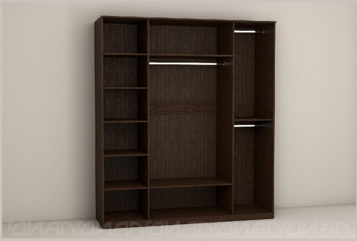 Кэт-4 Шкаф 4 створки, венге (Венге)