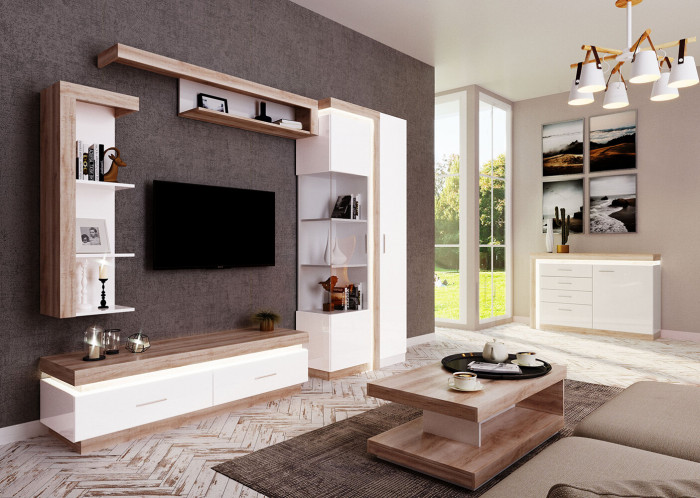 Шкаф-пенал Люмен 06