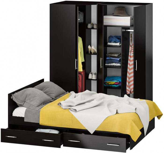 Спальня Стандарт 2-1400Я, венге